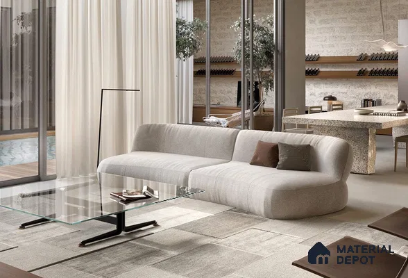 a room filled with lots of windows and plants on top of it's sides in the floor next to a window sill of a window sill of a kitchen counter top space to a room table in a window